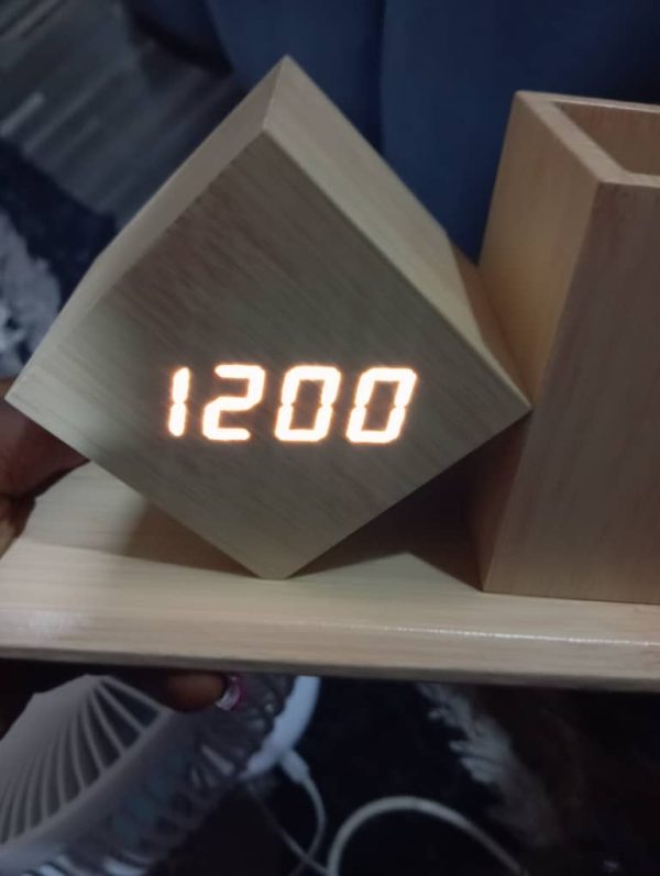 Bamboo timer and Penholder